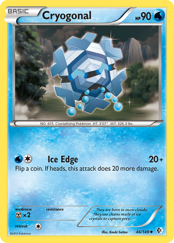 Cryogonal card