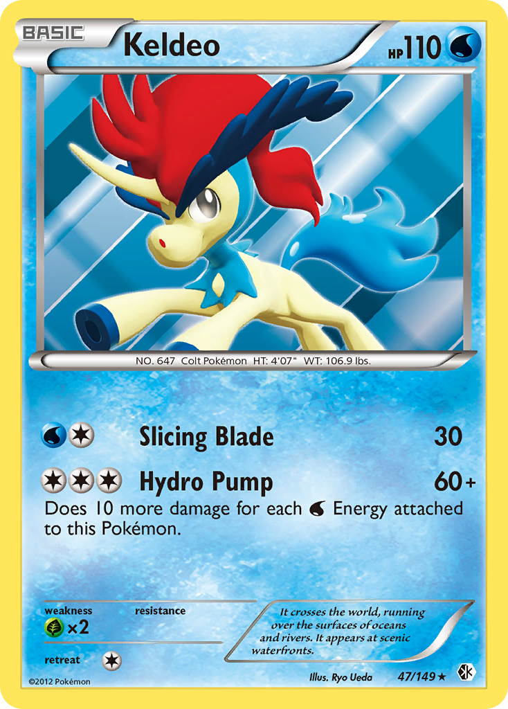 Keldeo card