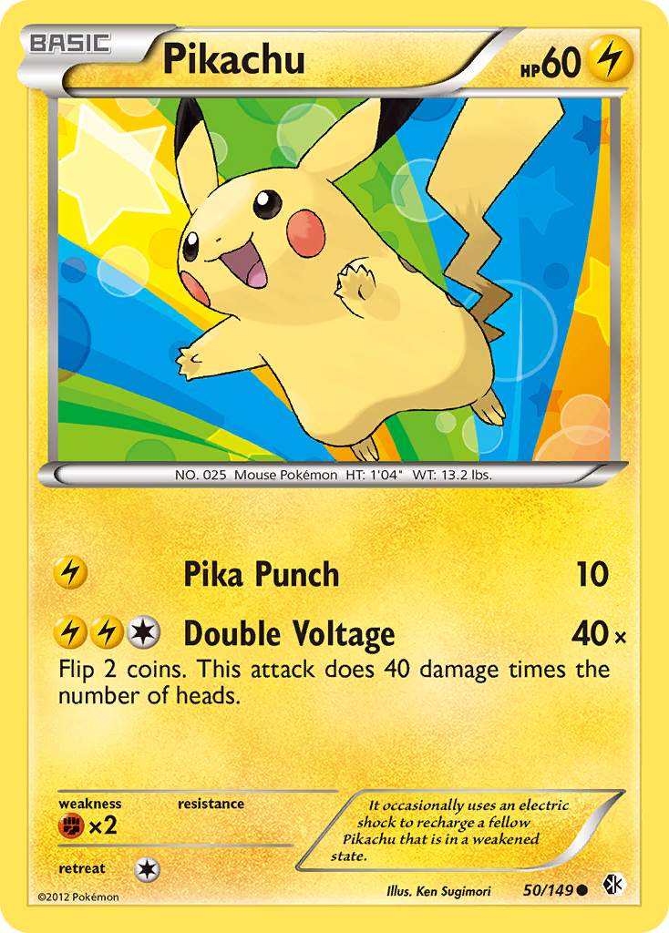 Pikachu card