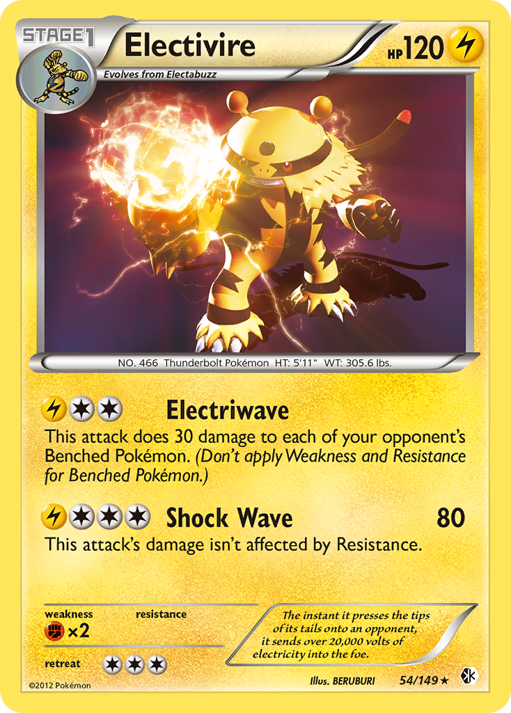 Electivire card