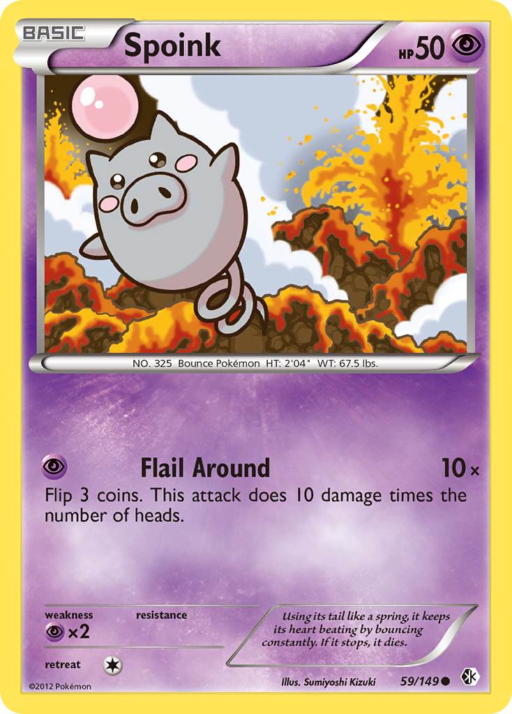 Spoink card