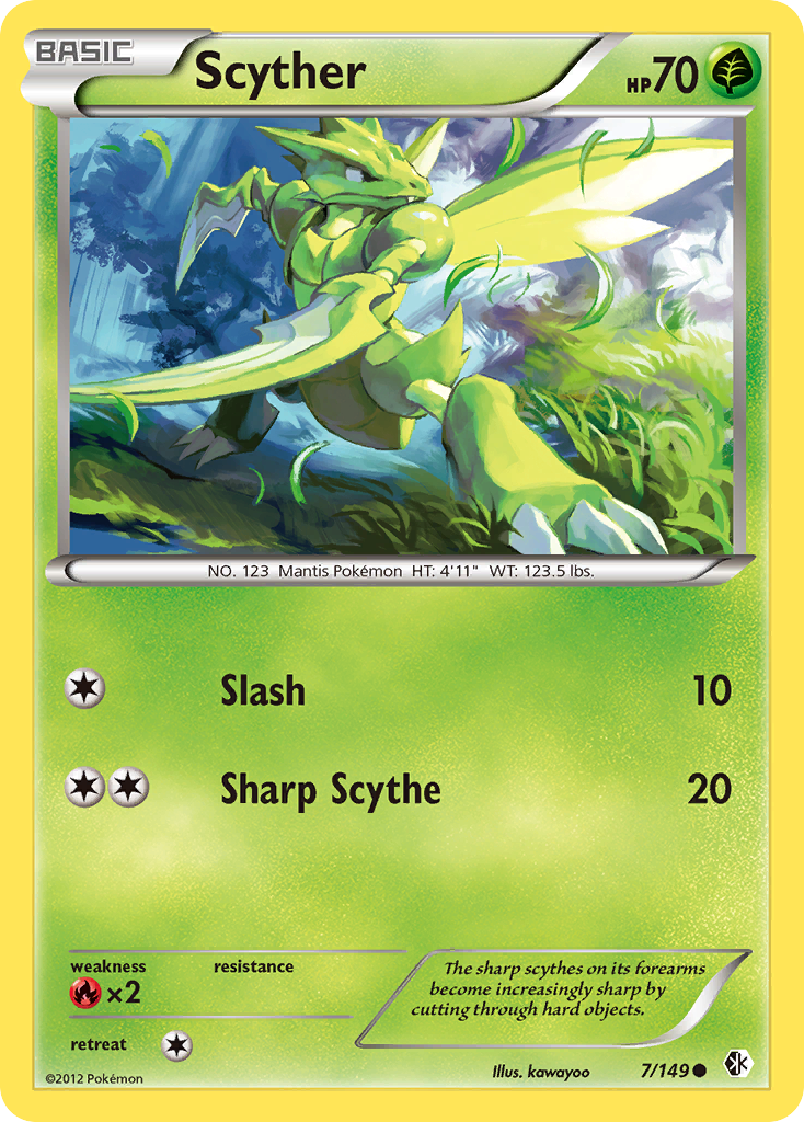 Scyther card