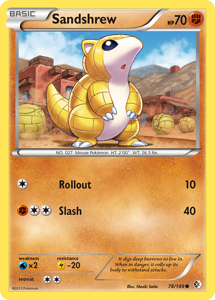 Sandshrew card