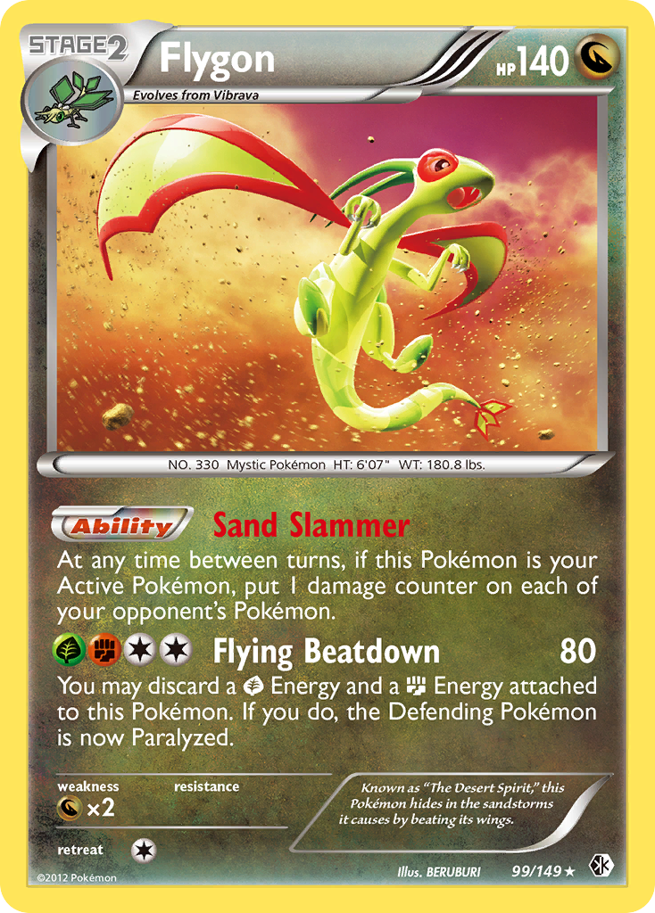 Flygon card