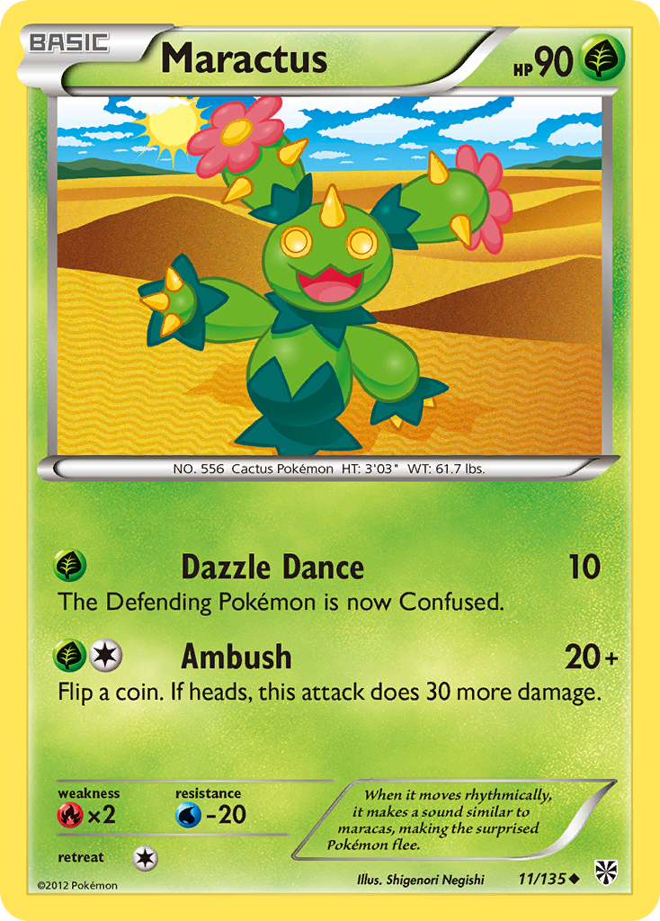 Maractus card