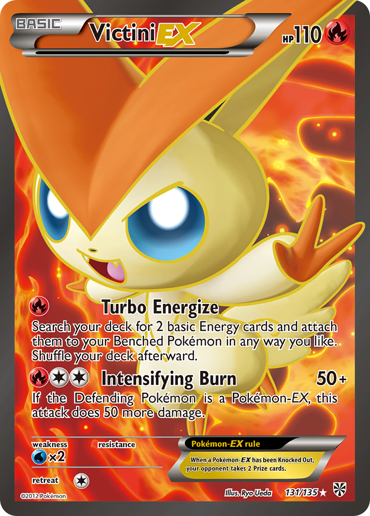 Victini EX card