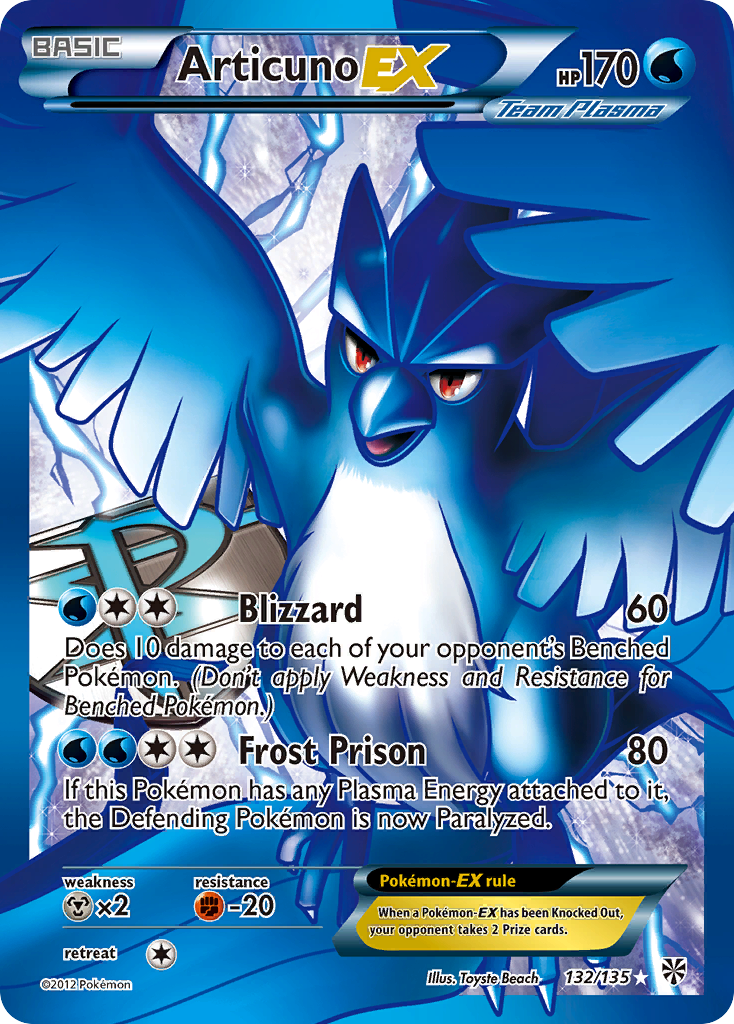 Articuno EX card