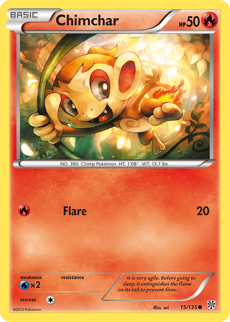 Chimchar card