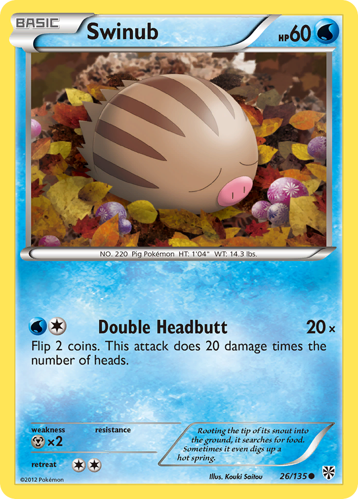 Swinub card