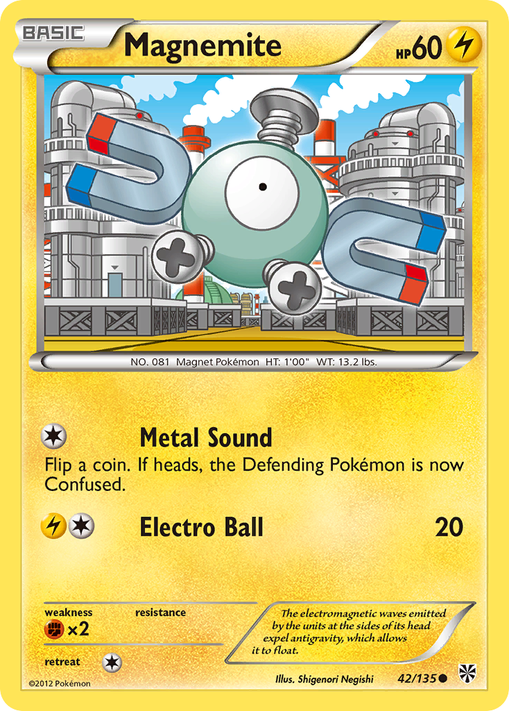 Magnemite card