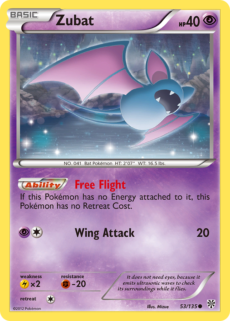 Zubat card