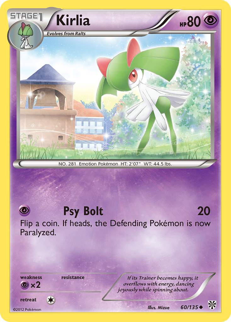 Kirlia card