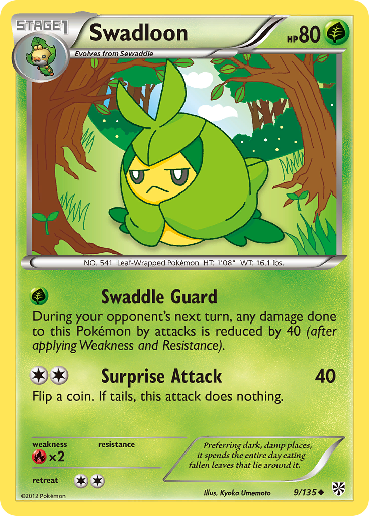 Swadloon card