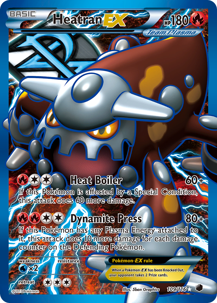 Heatran EX card