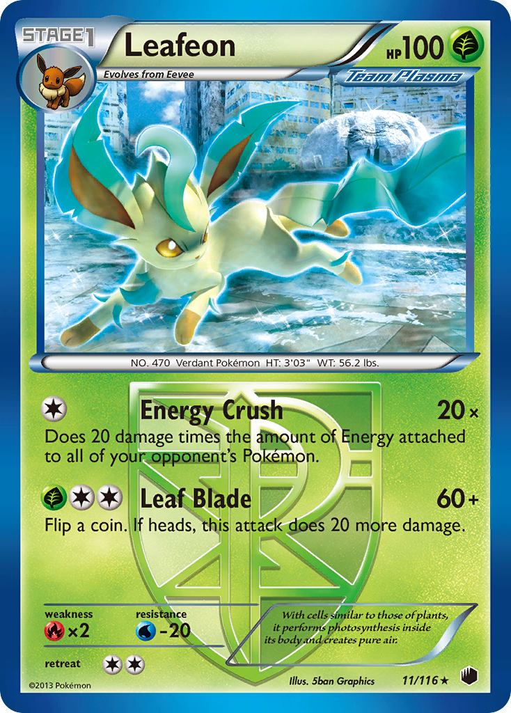 Leafeon card