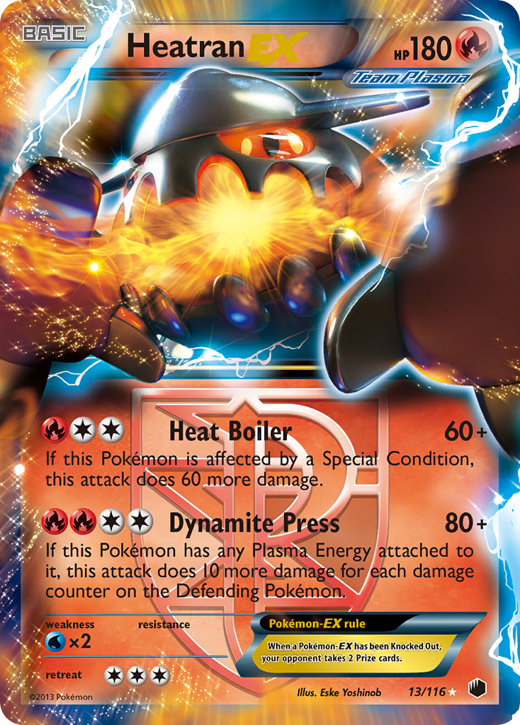 Heatran EX card