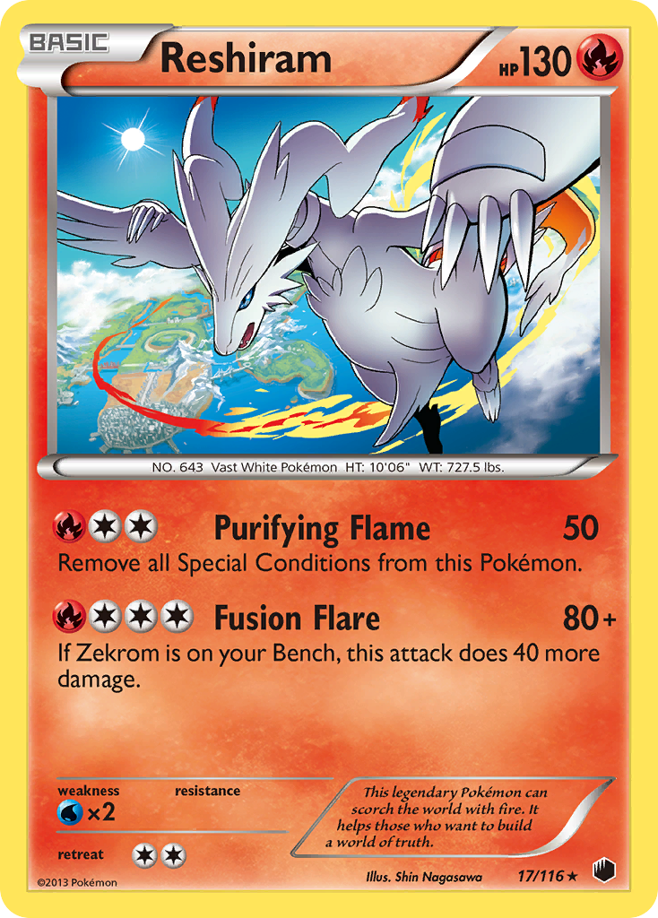 Reshiram card