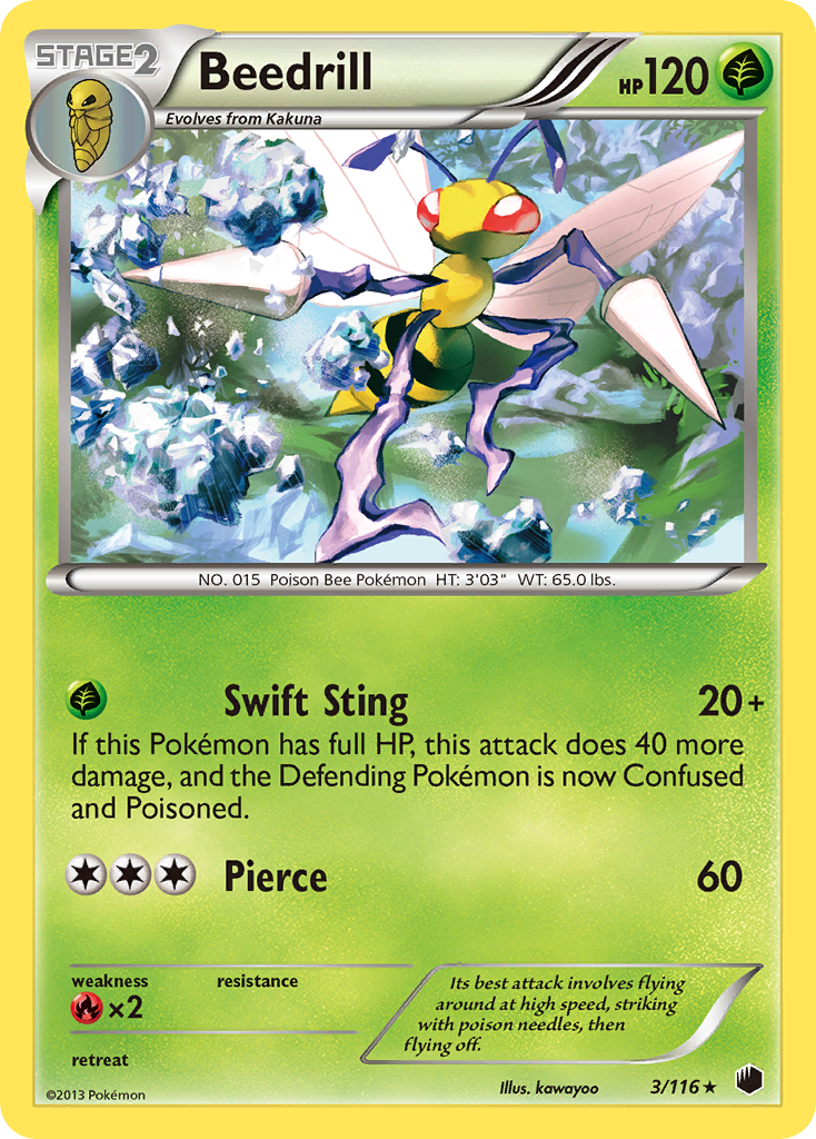 Beedrill card