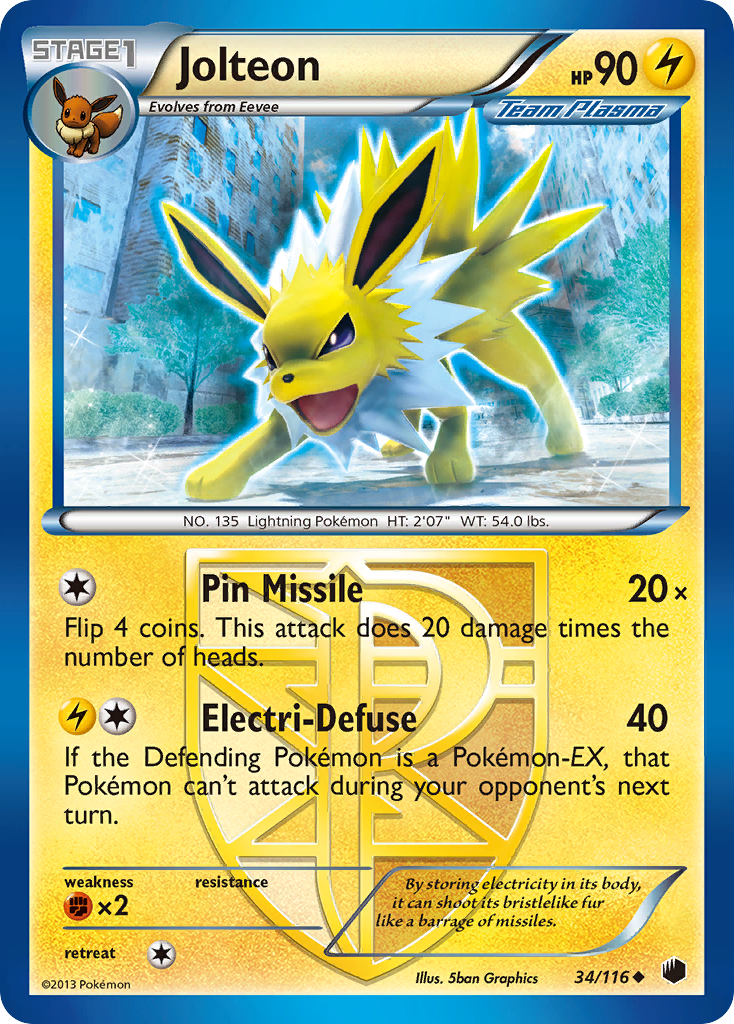 Jolteon card