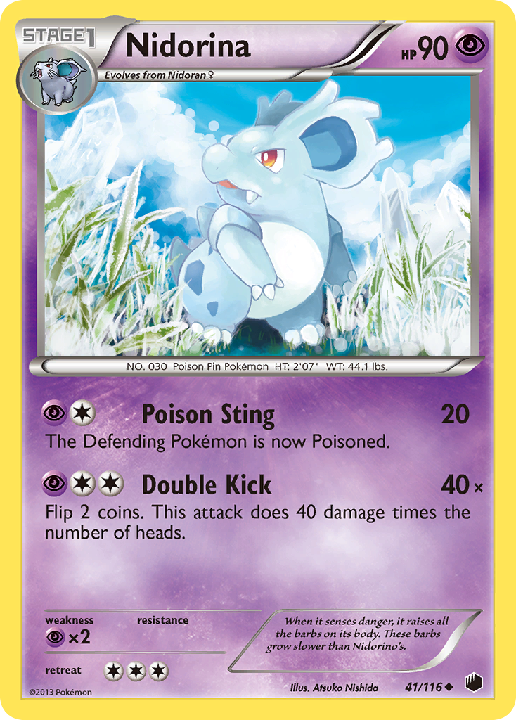 Nidorina card