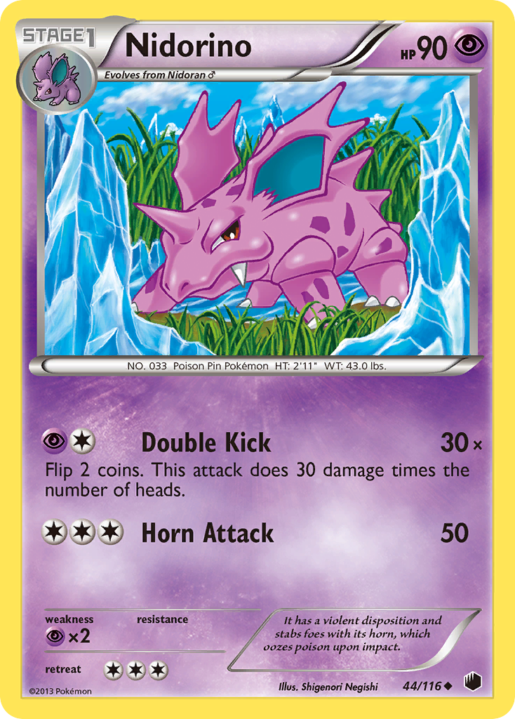 Nidorino card