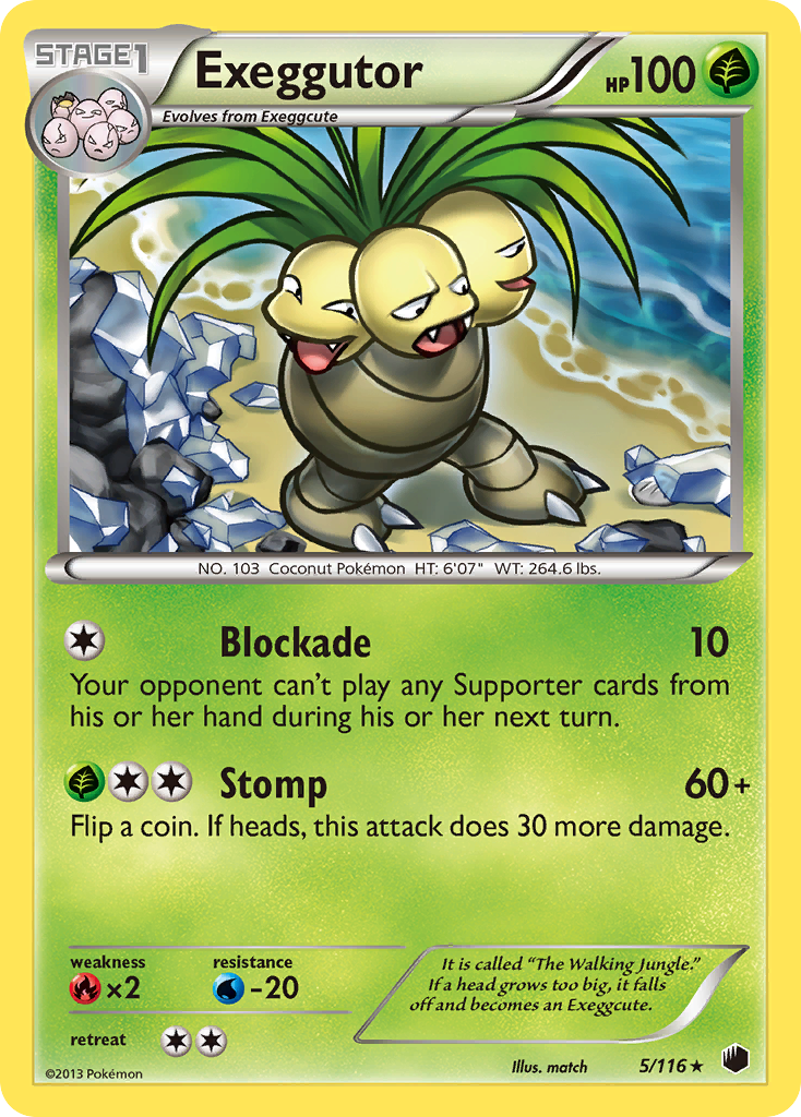 Exeggutor card