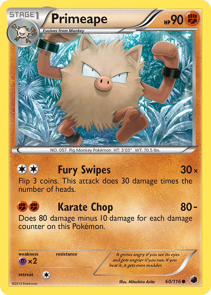 Primeape card