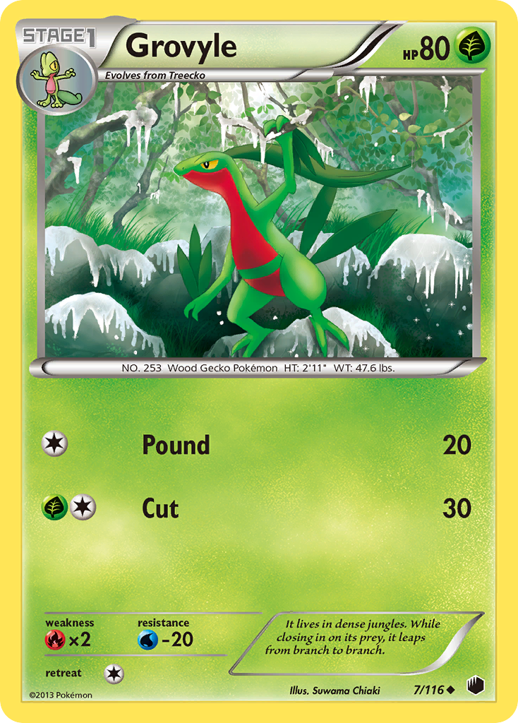 Grovyle card