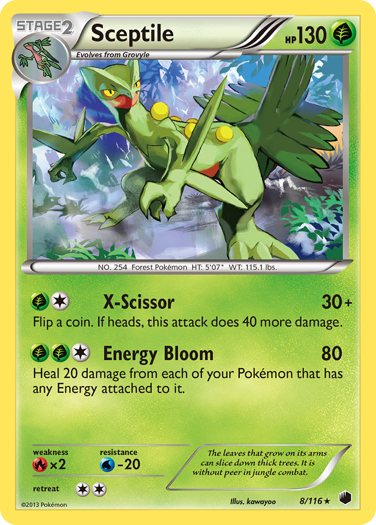 Sceptile card