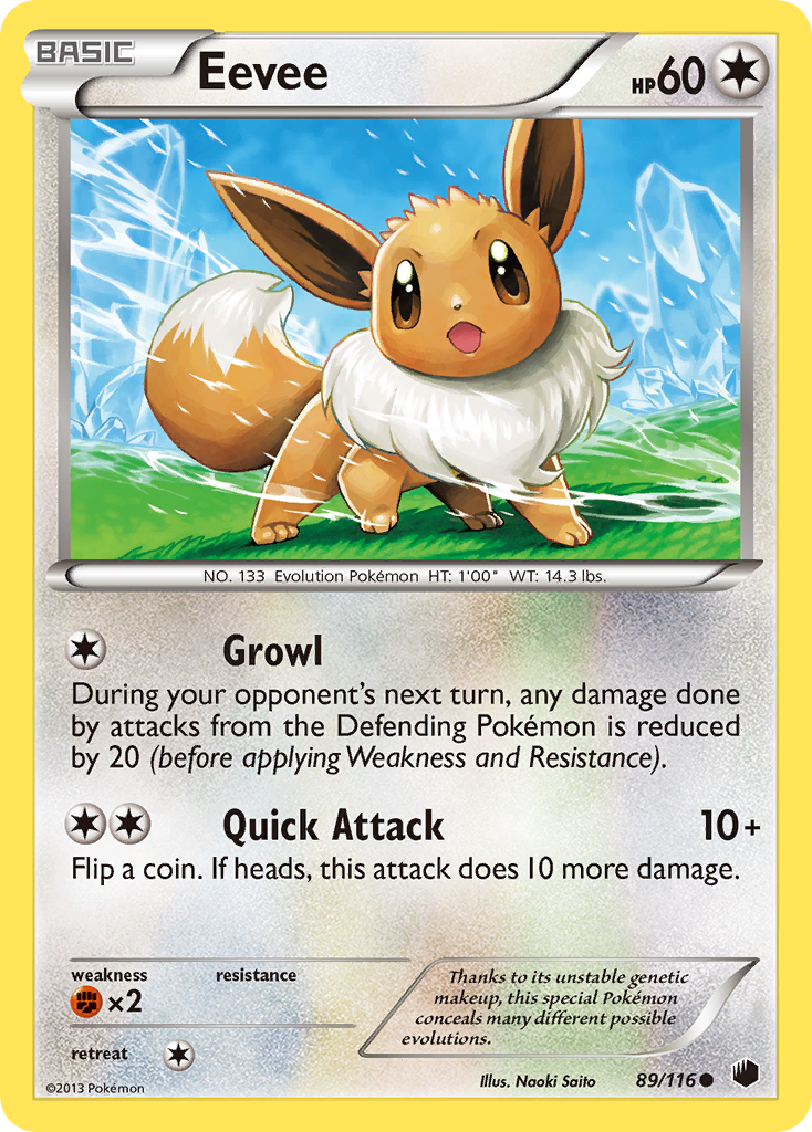 Eevee card