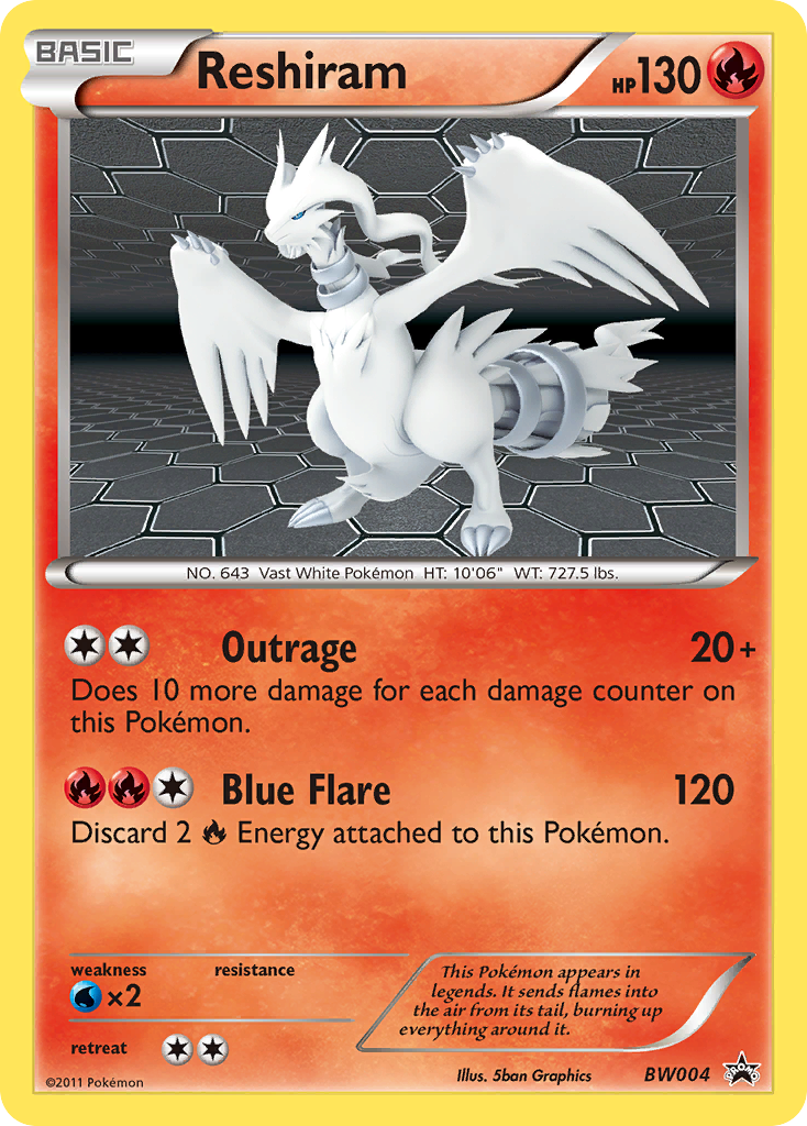 Reshiram card