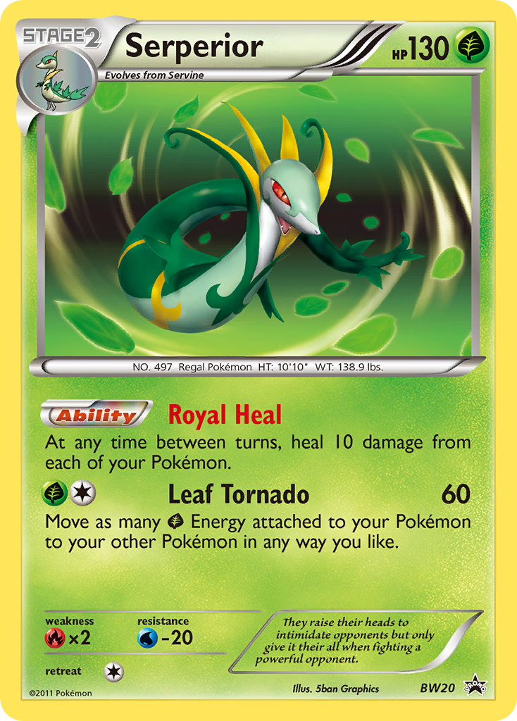 Serperior card