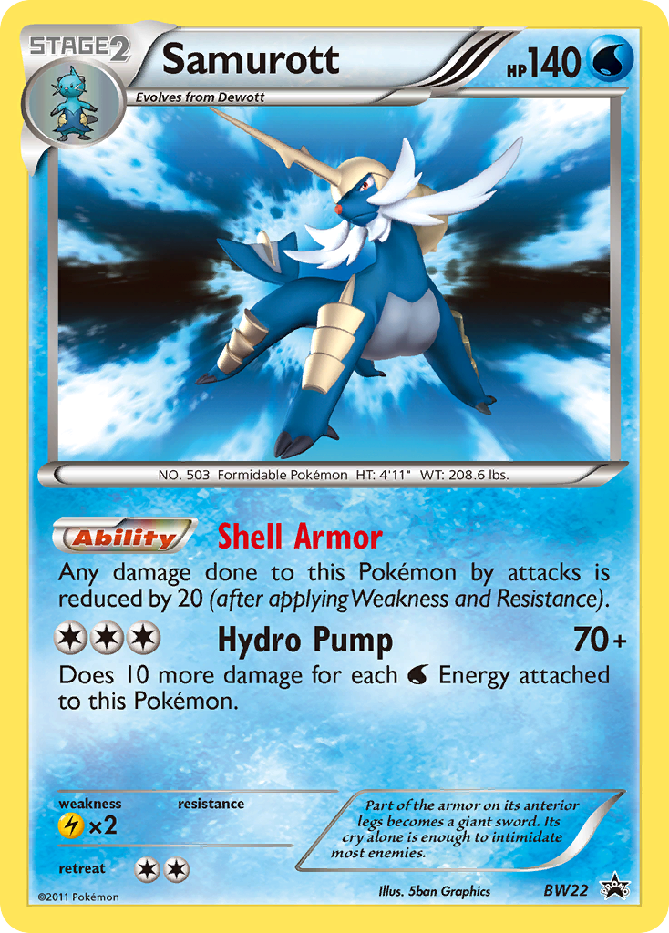 Samurott card