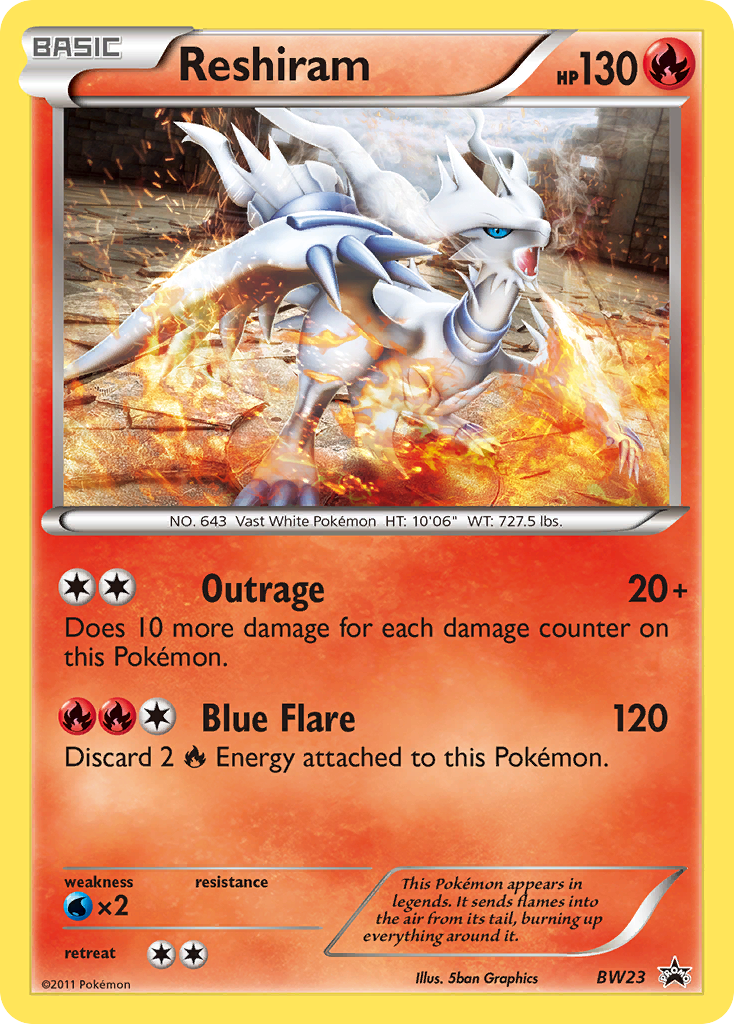 Reshiram card