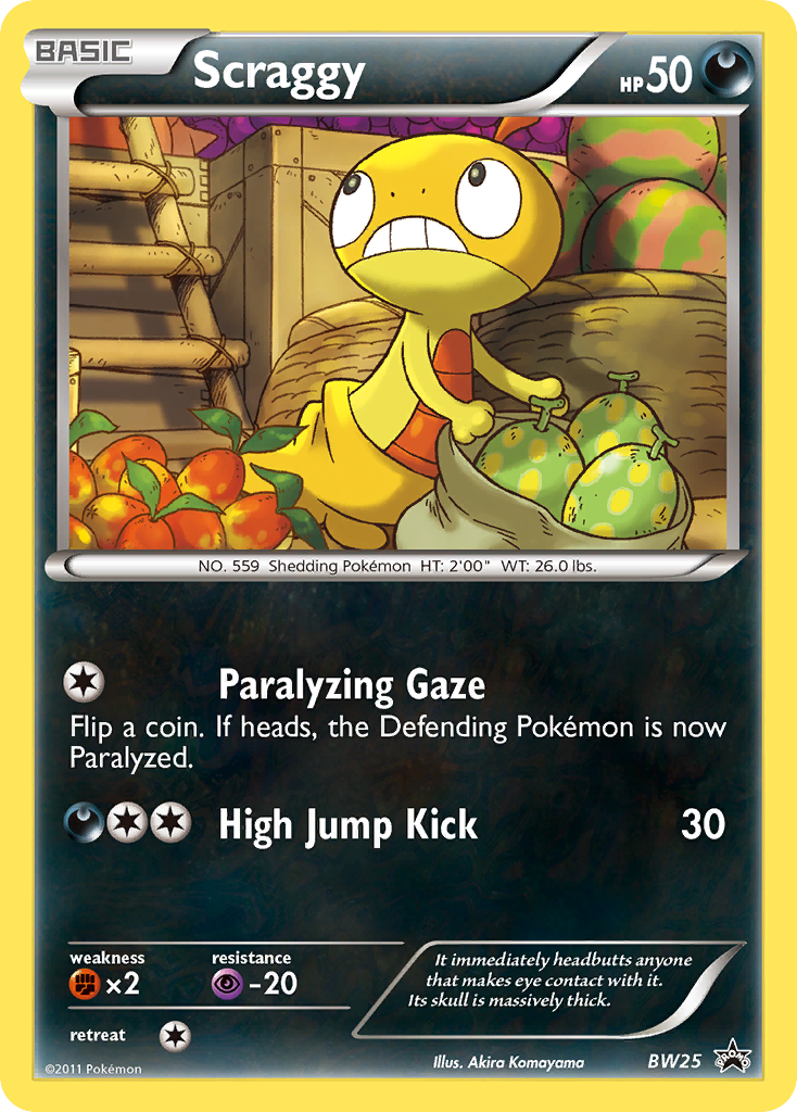 Scraggy card