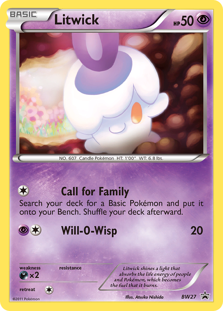 Litwick card