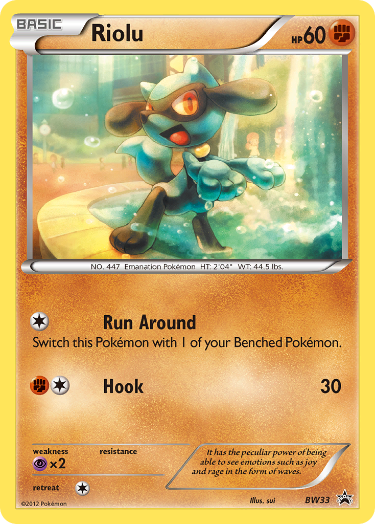 Riolu card