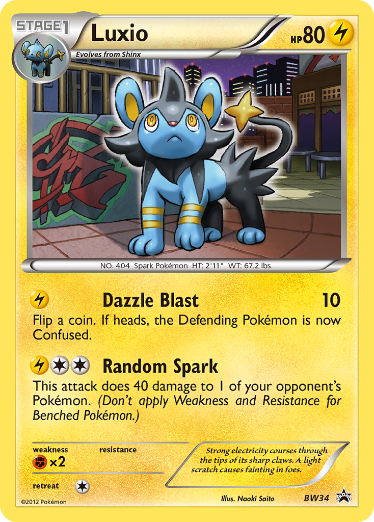 Luxio card