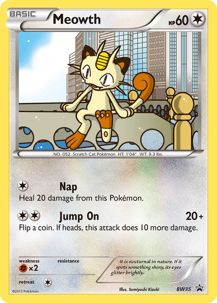 Meowth card