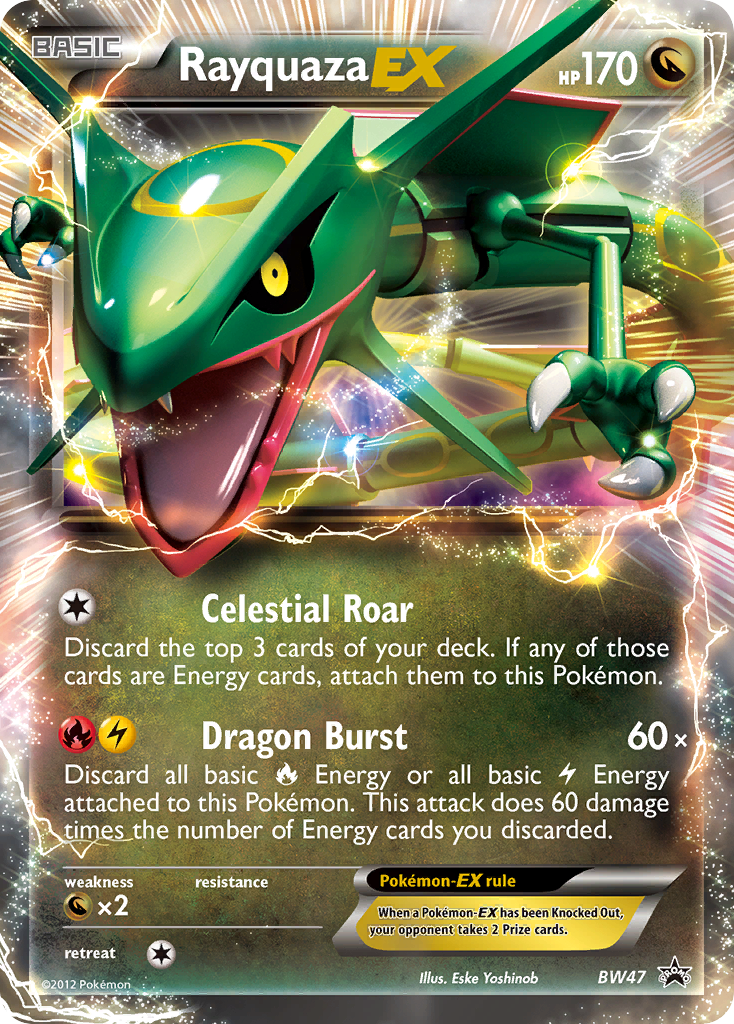 Rayquaza EX card