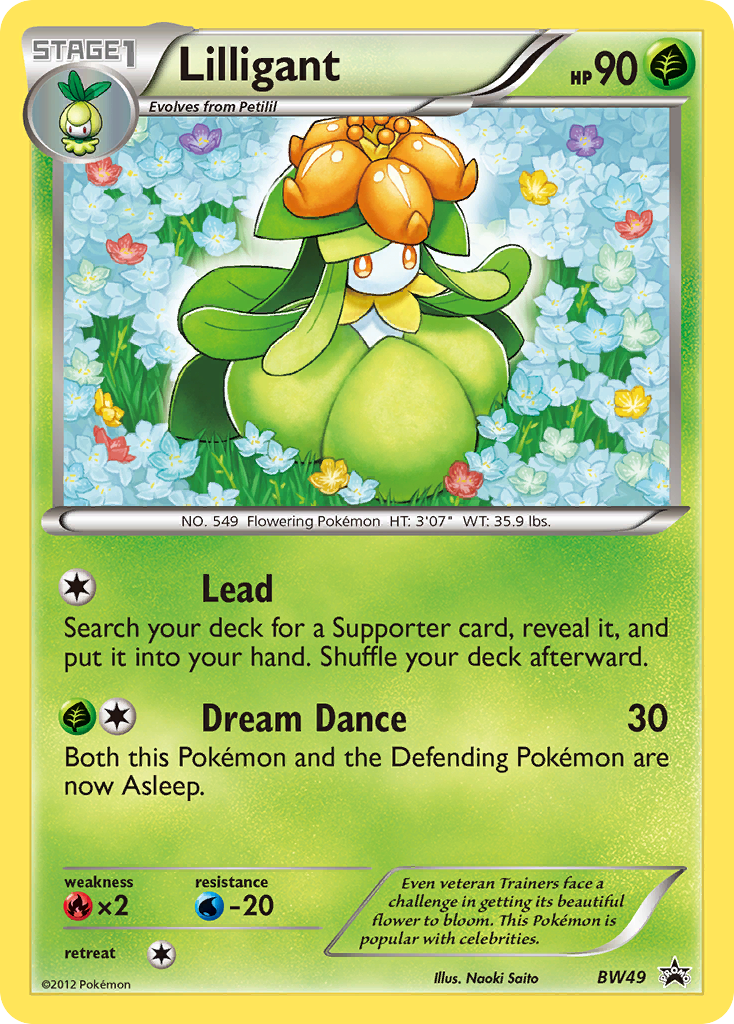 Lilligant card