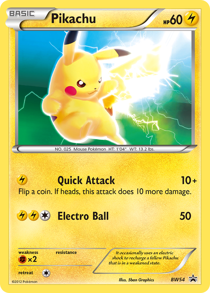 Pikachu card