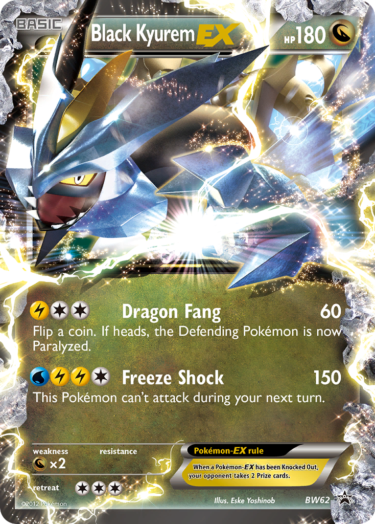 Black Kyurem EX card