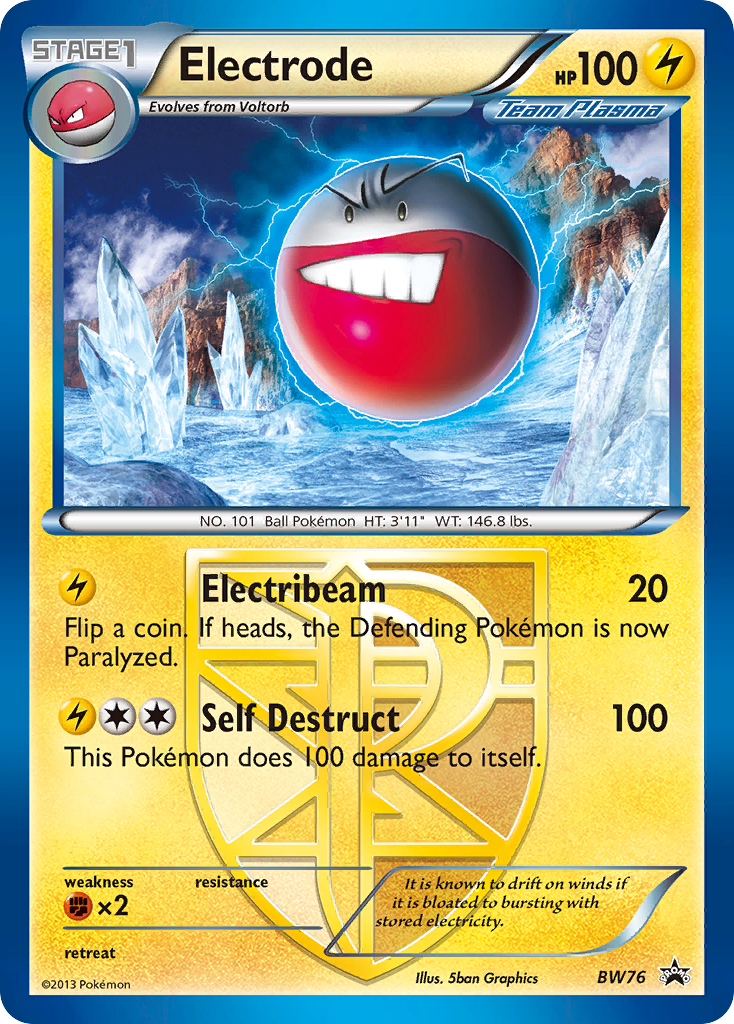 Electrode card