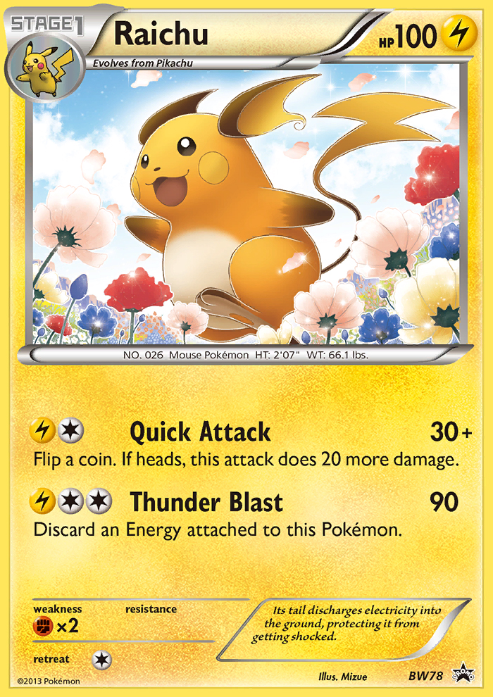 Raichu card