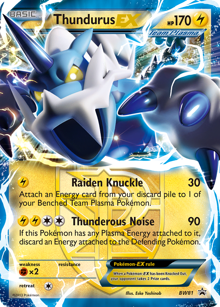 Thundurus EX card