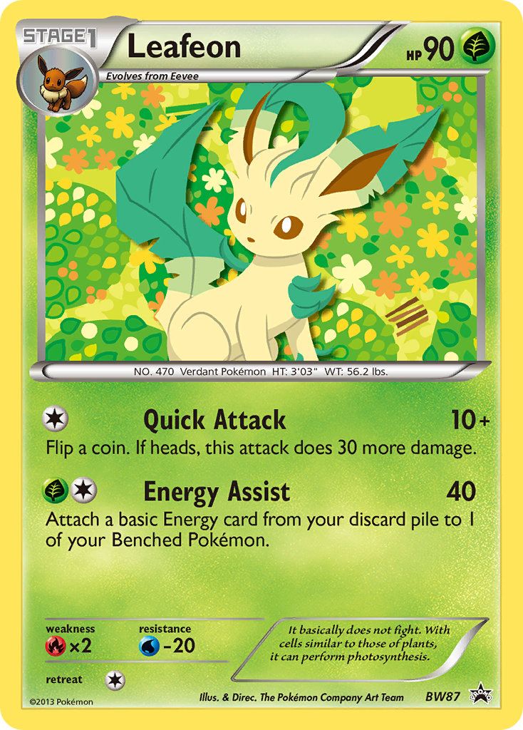 Leafeon card