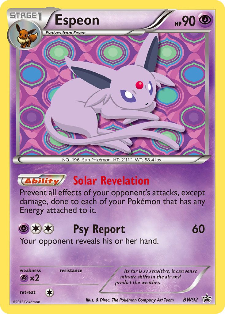 Espeon card