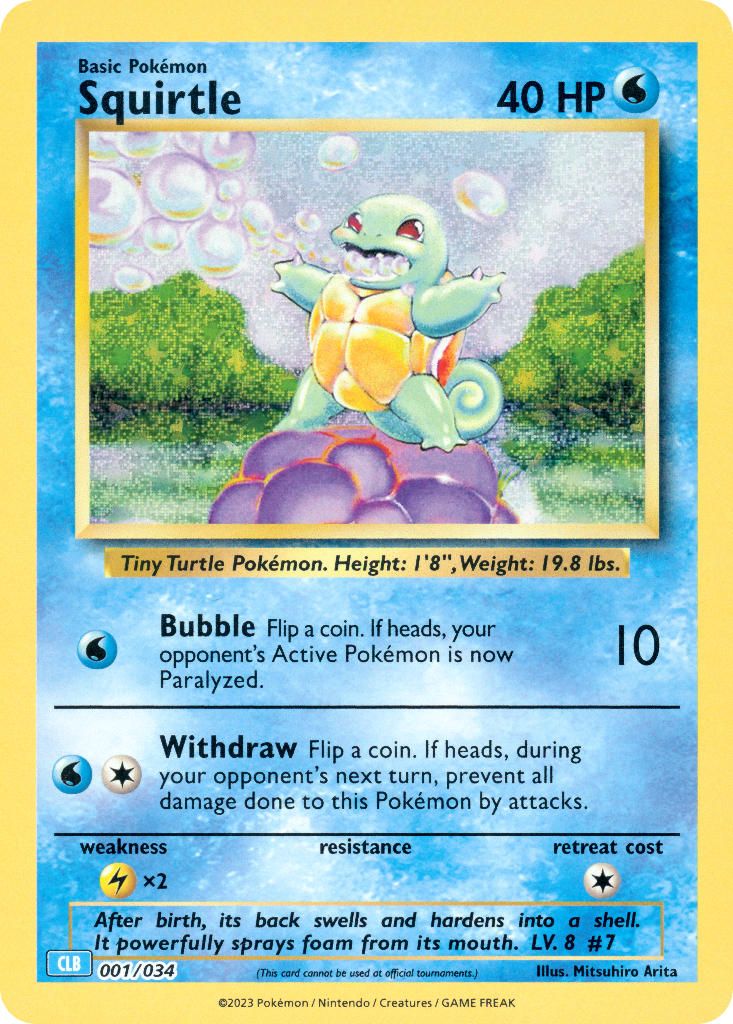 Squirtle card