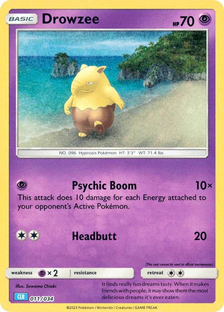 Drowzee card